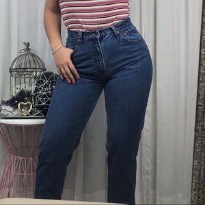 Vintage Jordache High Waisted Straight Leg Jeans